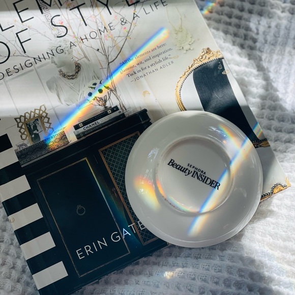 Black & White Polka Dotted Trinket Dish 🤍🍓 - Picture 9 of 10